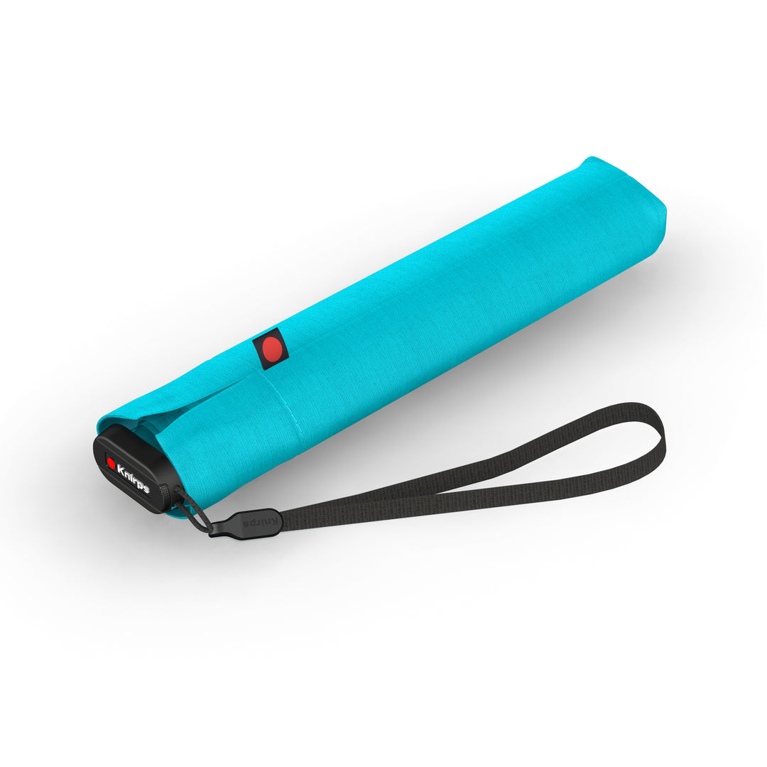 Knirps US.050 Ultra Light Slim Manual Folding Umbrella - Aqua