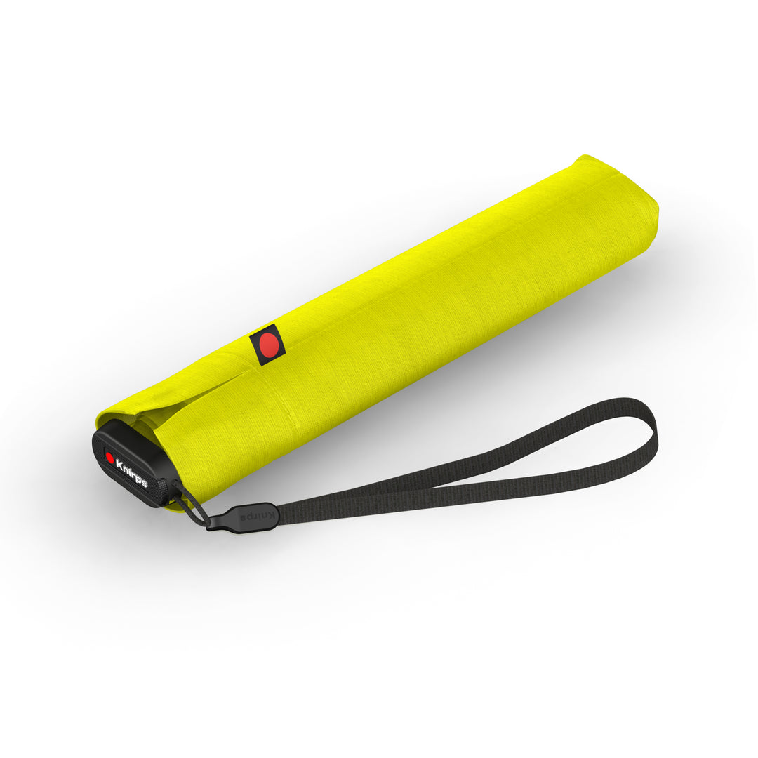 Knirps US.050 Ultra Light Slim Manual Folding Umbrella - Yellow