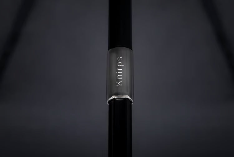 Knirps T.200 Medium Duomatic Folding Umbrella - Black